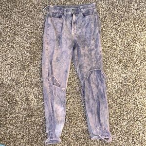 American Eagle AEO Purple Mom Jeans size 2